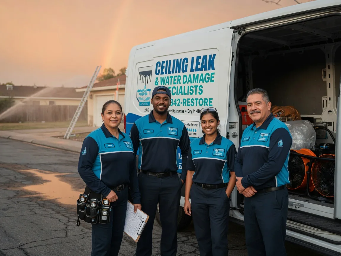 Ceiling Leak Cleanup company in Goliad, TX