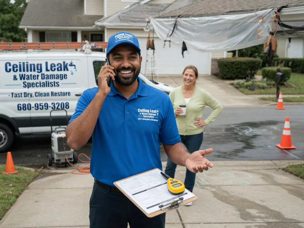 Ceiling Leak Cleanup Goliad, TX FAQs