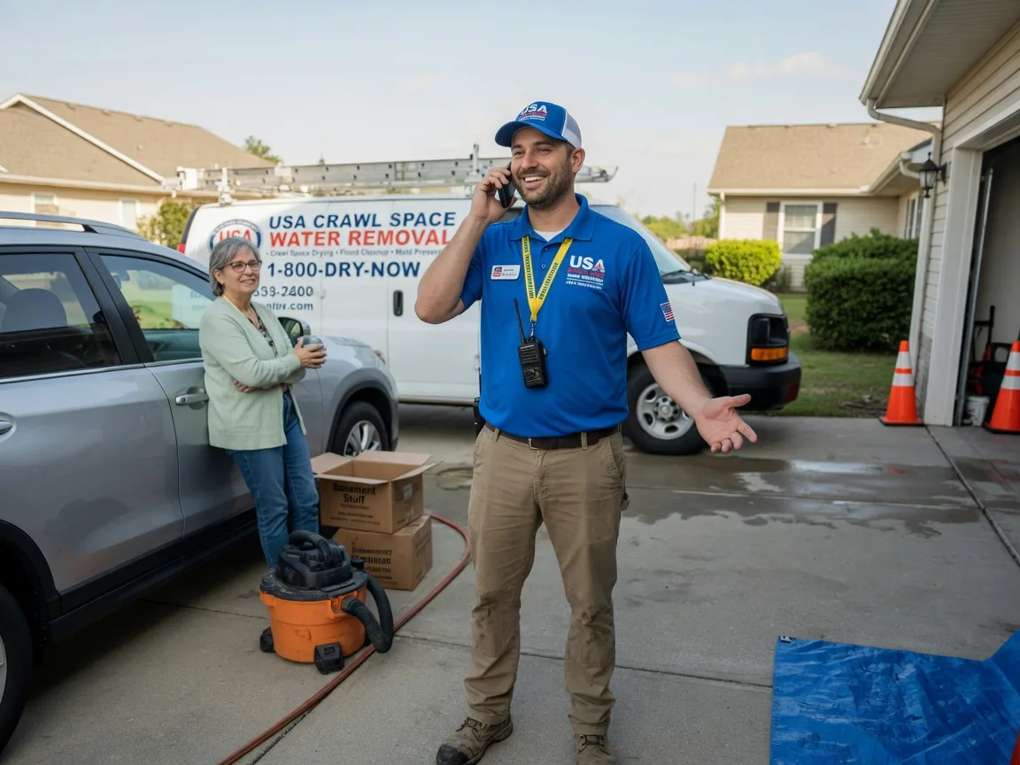 Crawl Space Water Removal Goliad, TX FAQs